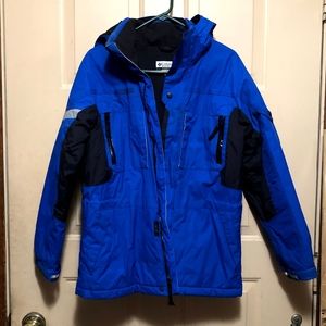 Columbia Boy's Blue Hooded Jacket